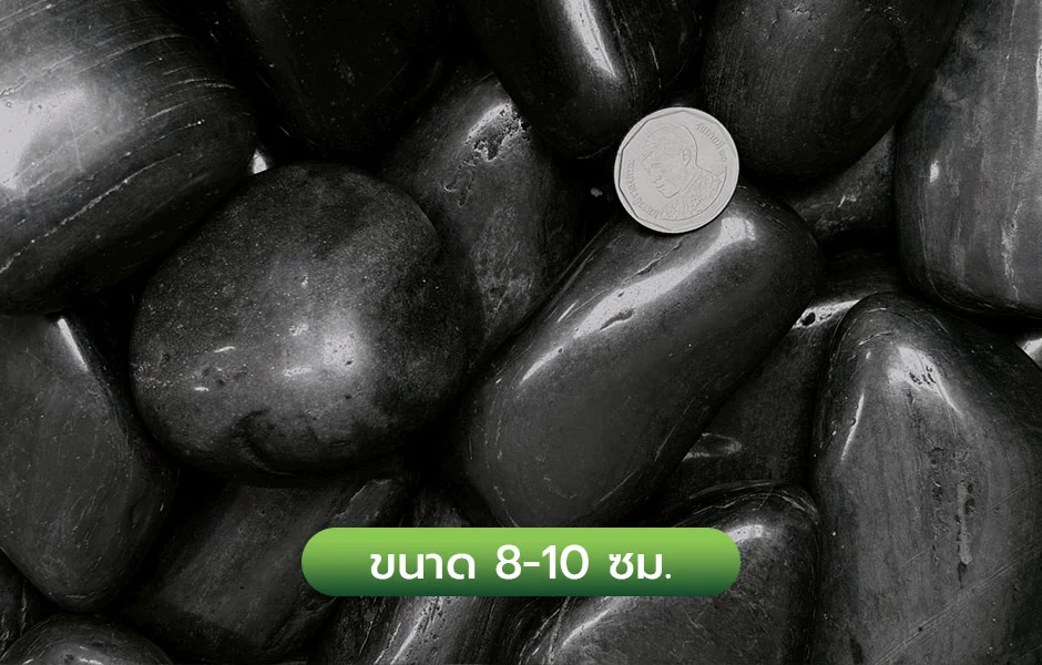 rec_หินพรีเมียมดำเงาขนาด8-10ซม
