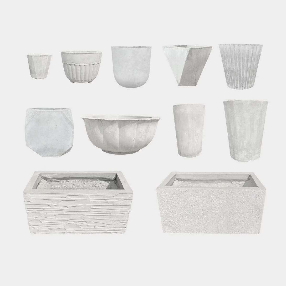 กระถางปูนเปลือย (Cement Pot)